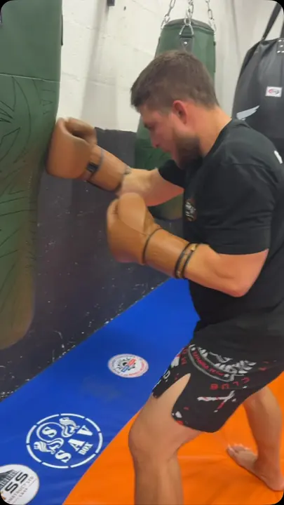 Power on the heavy bag