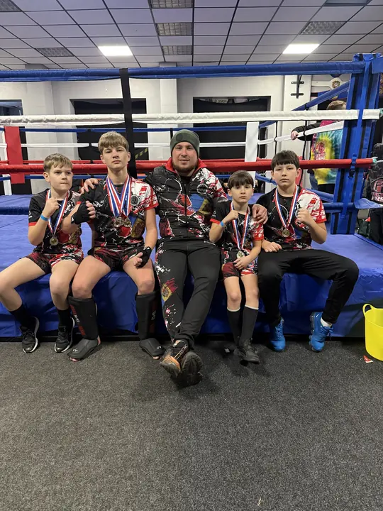 Medals for the kids, back in the ring